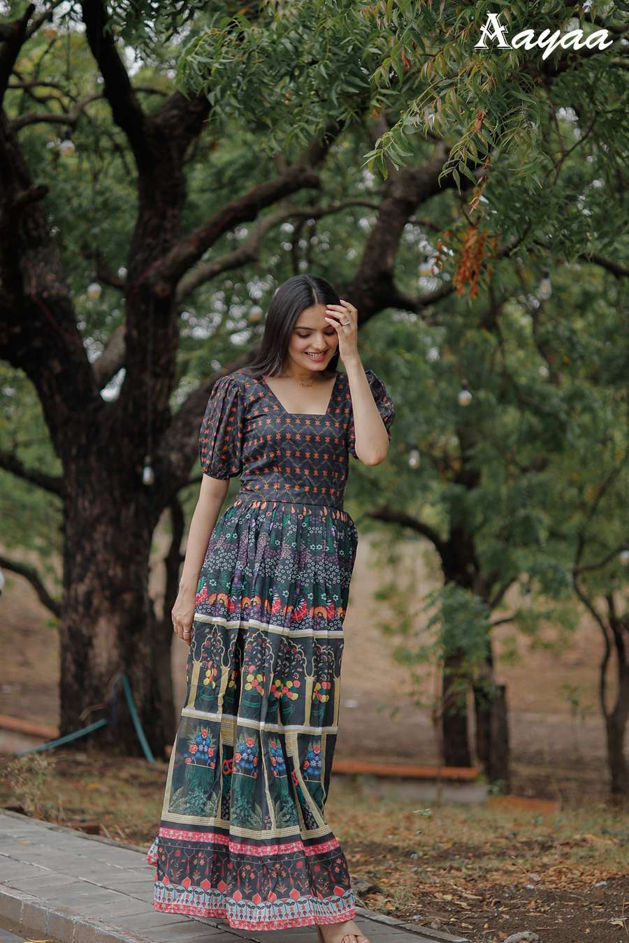 Aayaa vol 9 - Gown  Kurti Wholesale catalog