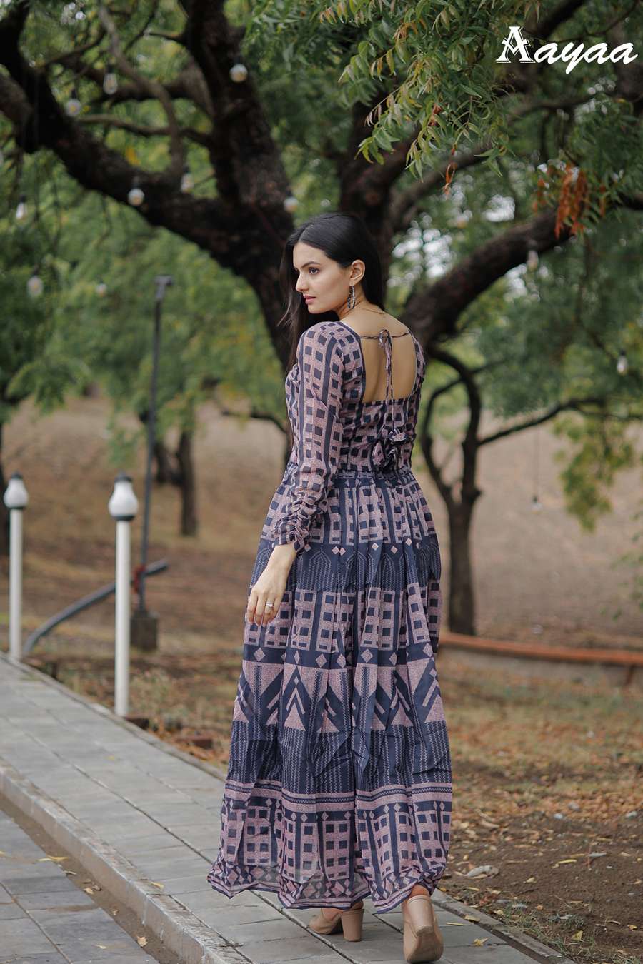 Aayaa vol 9 - Gown  Kurti Wholesale catalog
