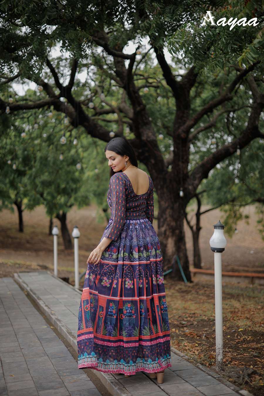 Aayaa vol 9 - Gown  Kurti Wholesale catalog