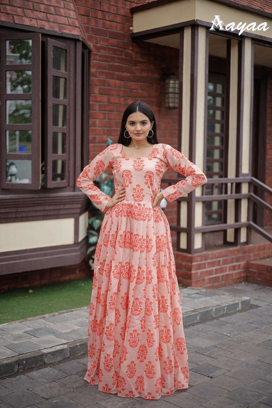 Aayaa vol 9 - Gown  Kurti Wholesale catalog