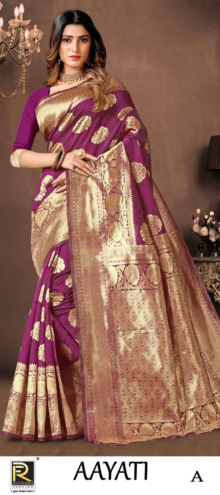 AAYATI  BY RONISHA SAREE SILK FABRICS SUPER HIT COLLECTION 