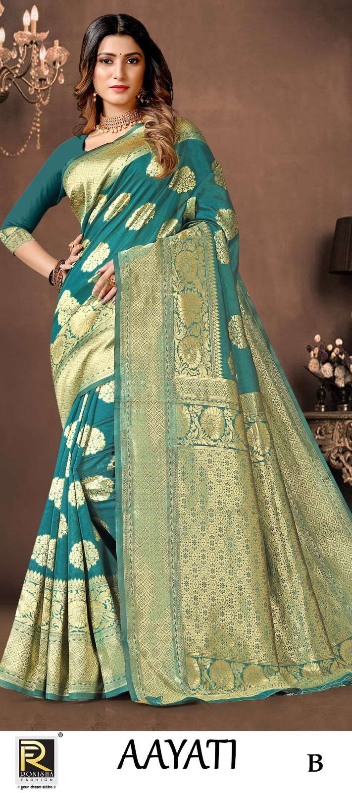 AAYATI  BY RONISHA SAREE SILK FABRICS SUPER HIT COLLECTION 