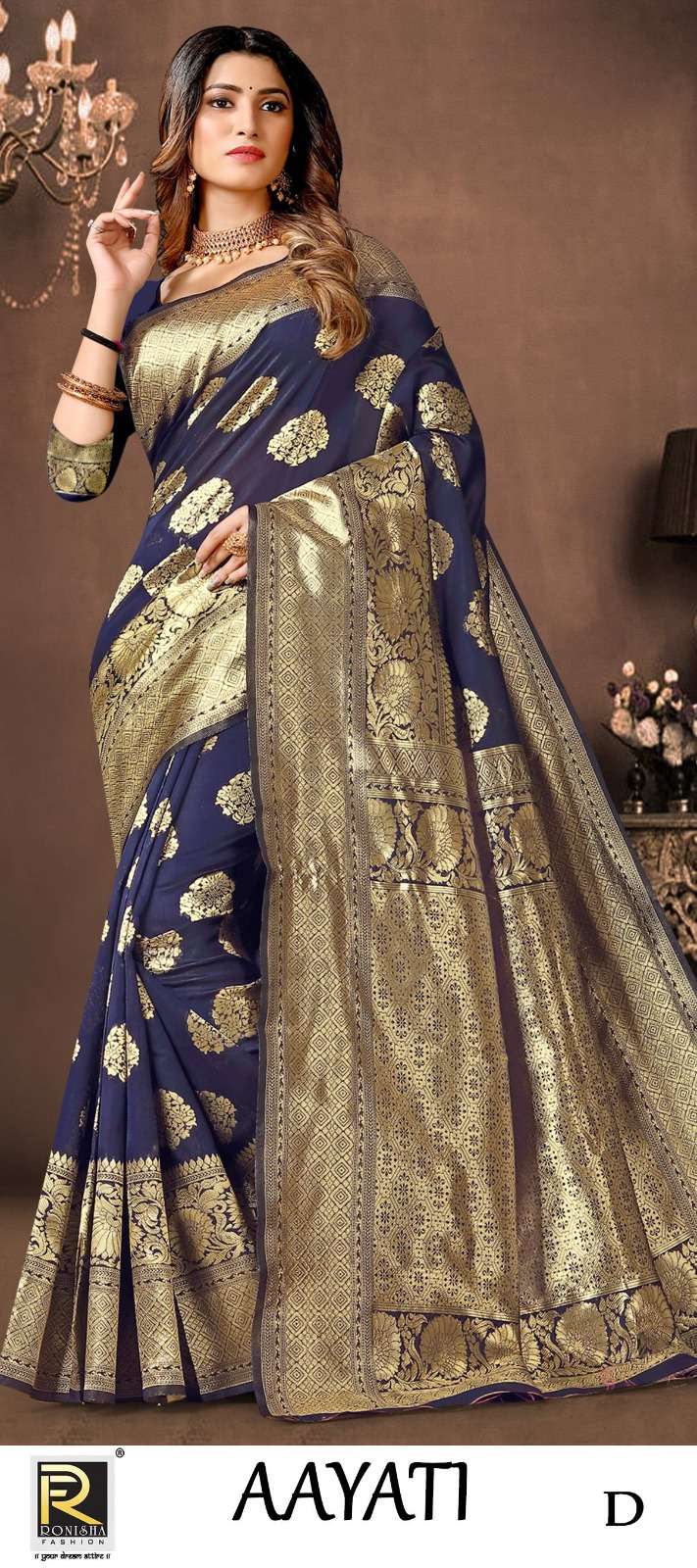 AAYATI  BY RONISHA SAREE SILK FABRICS SUPER HIT COLLECTION 
