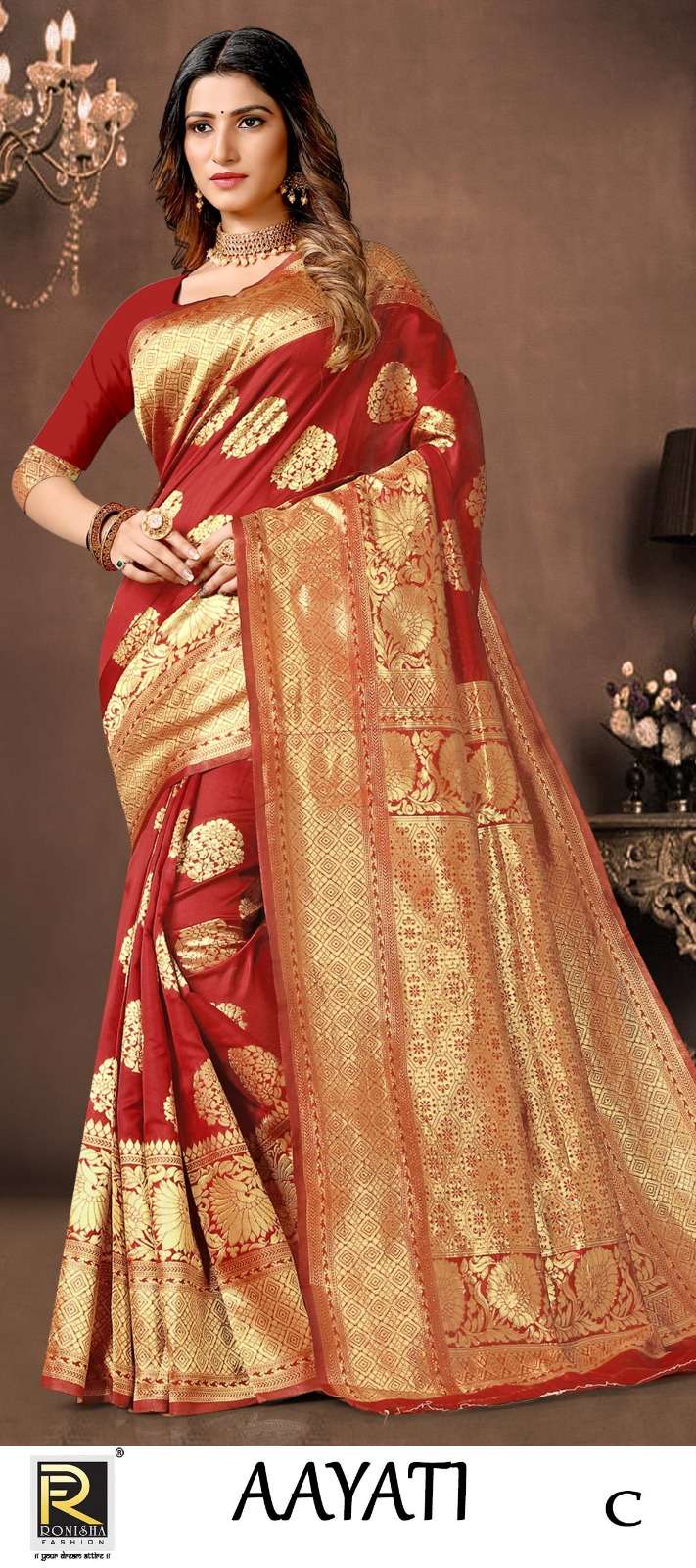AAYATI  BY RONISHA SAREE SILK FABRICS SUPER HIT COLLECTION 