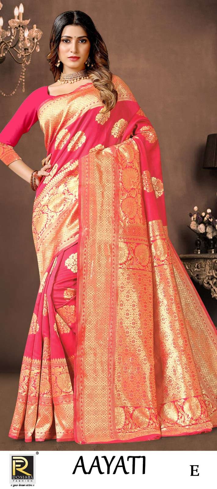 AAYATI  BY RONISHA SAREE SILK FABRICS SUPER HIT COLLECTION 