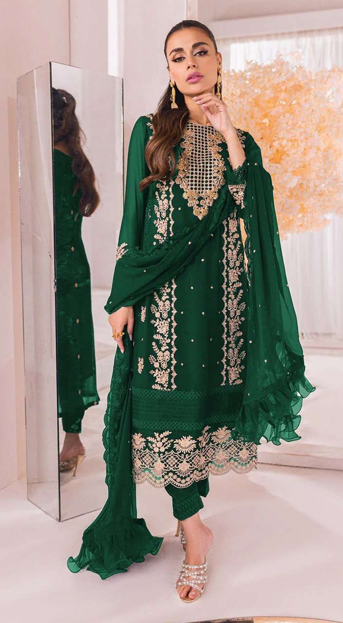 Al Karam 15786 Colors Heavy Embroidery Pakistani Suits Wholesale catalog