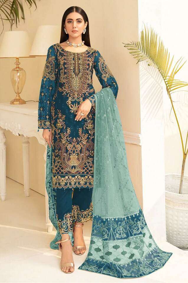 Al Karam 90022 Colors Embroidery Pakistani SuitS Wholesale catalog