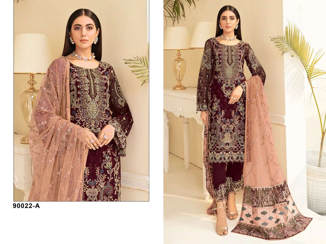 Al Karam 90022 Colors Embroidery Pakistani SuitS Wholesale catalog