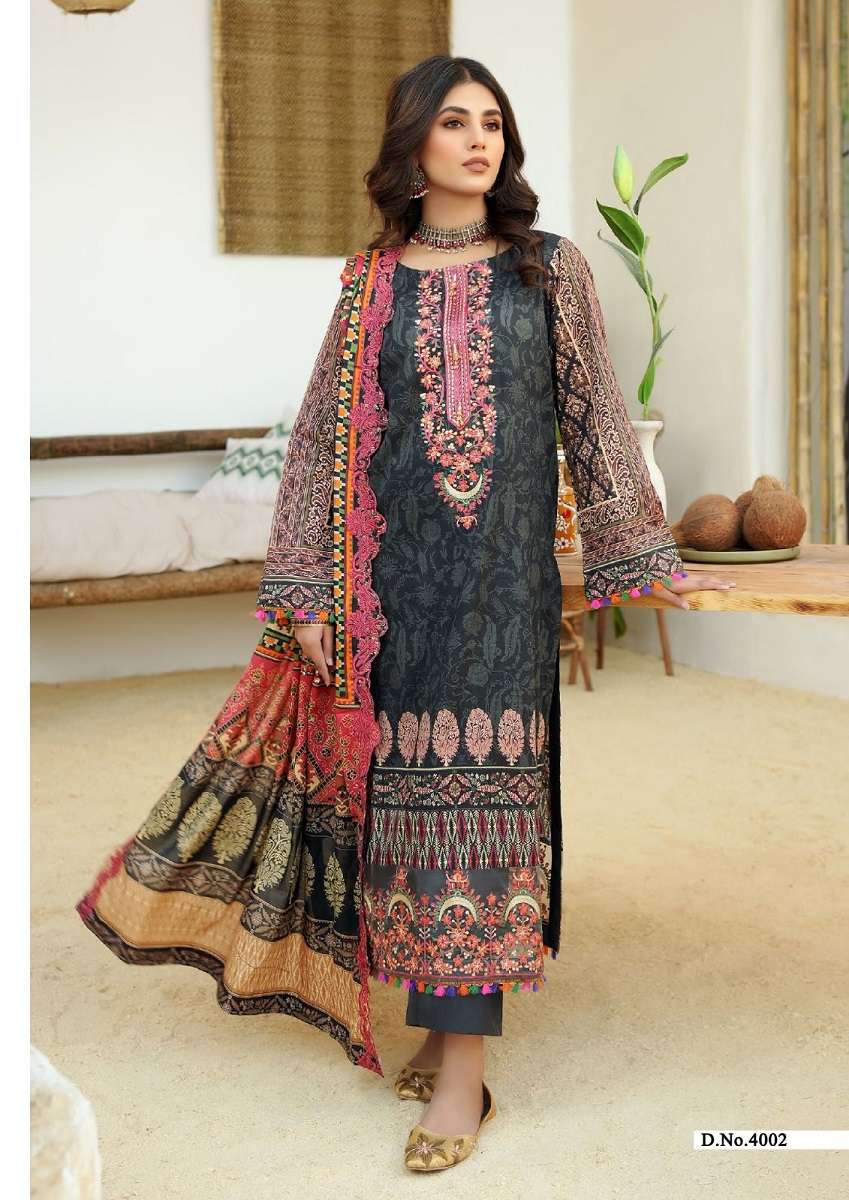 Al Karam Mushq Vol-4 – Dress Material