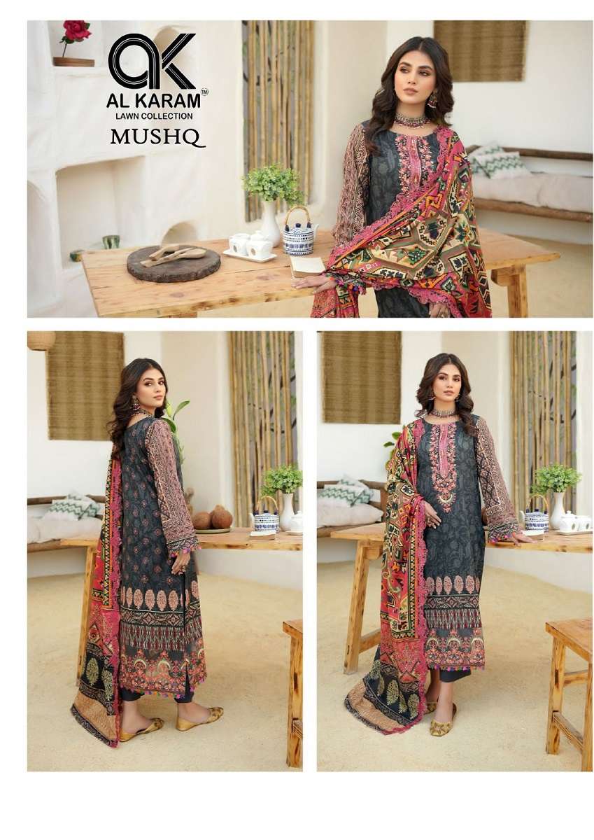 Al Karam Mushq Vol-4 – Dress Material