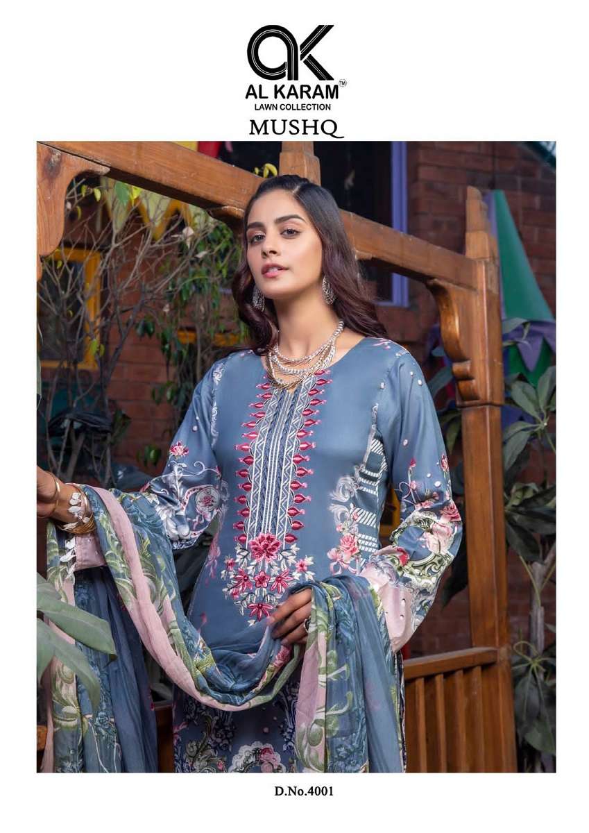 Al Karam Mushq Vol-4 – Dress Material