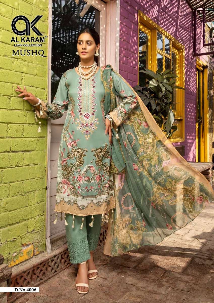 Al Karam Mushq Vol-4 – Dress Material