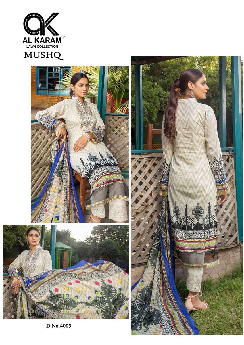 Al Karam Mushq Vol-4 – Dress Material