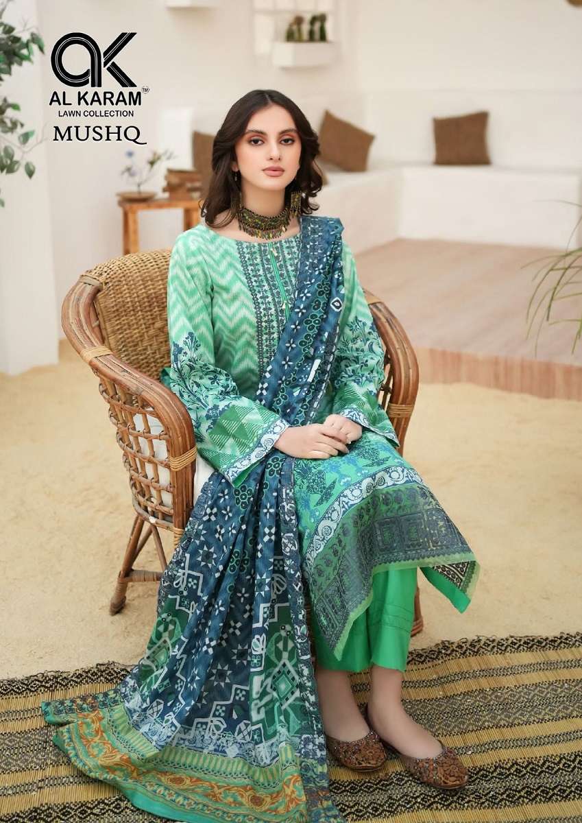 Al Karam Mushq Vol-4 – Dress Material