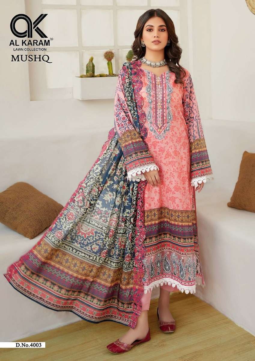 Al Karam Mushq Vol-4 – Dress Material