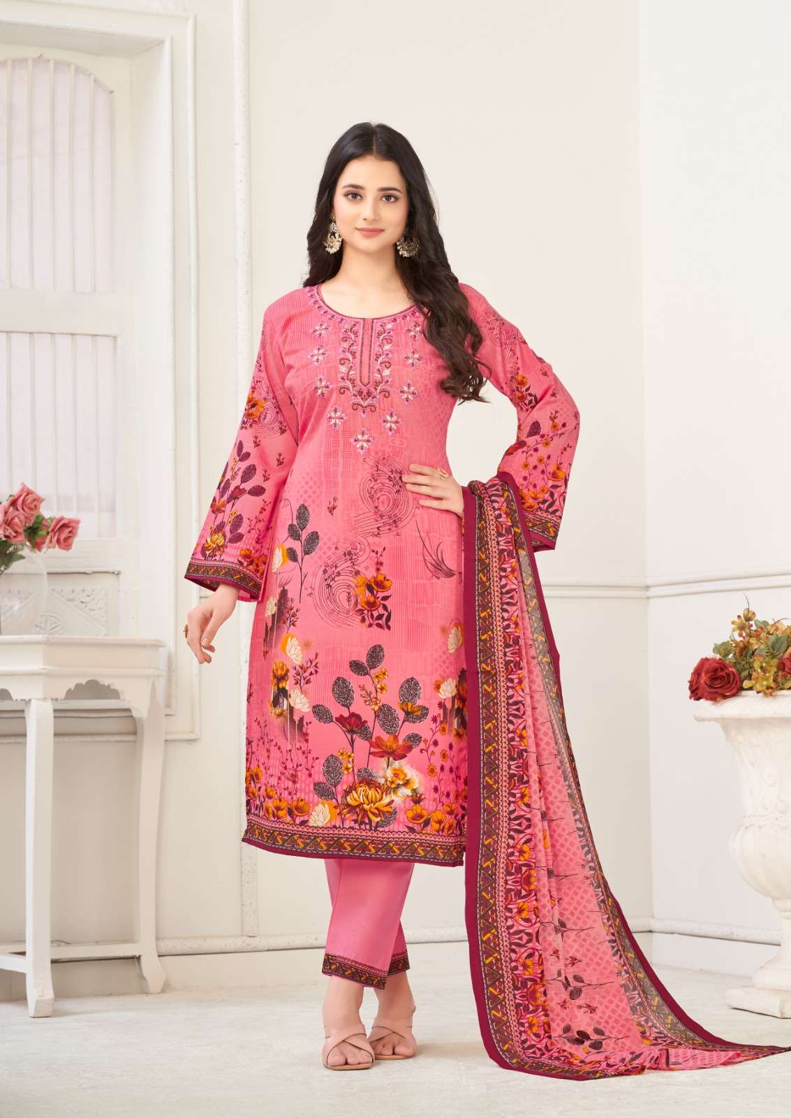 Al Karam Nairah – Dress Material