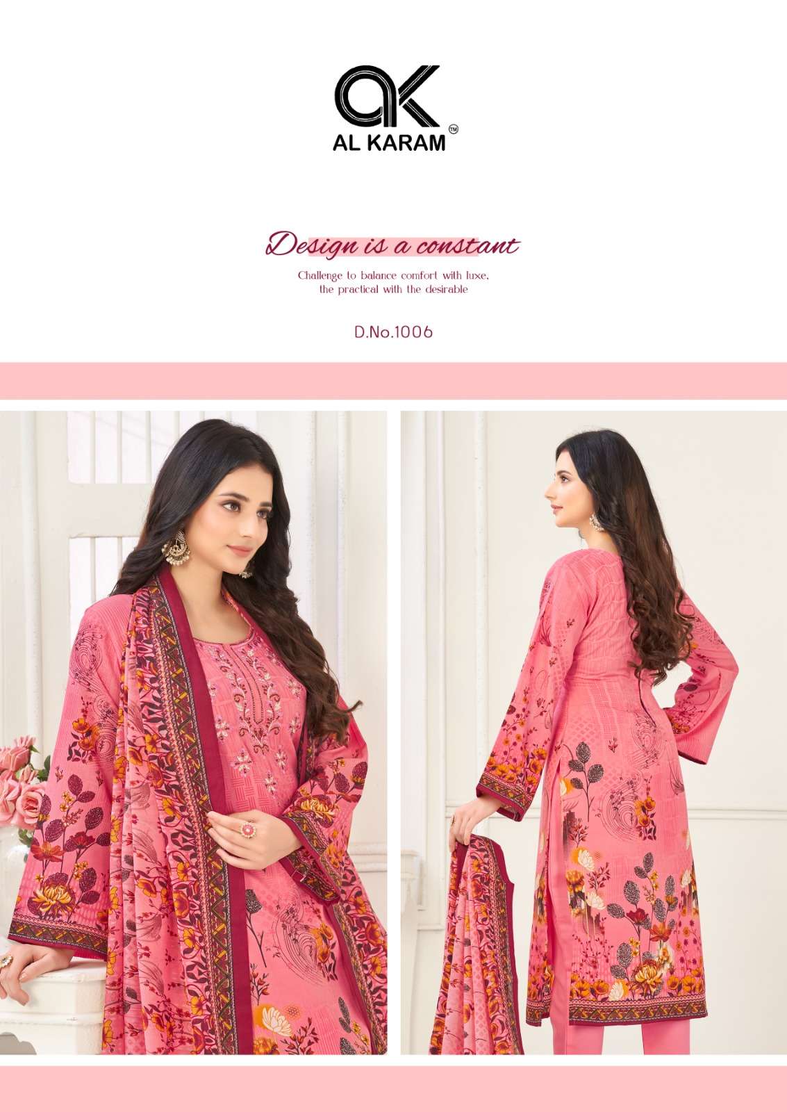 Al Karam Nairah – Dress Material