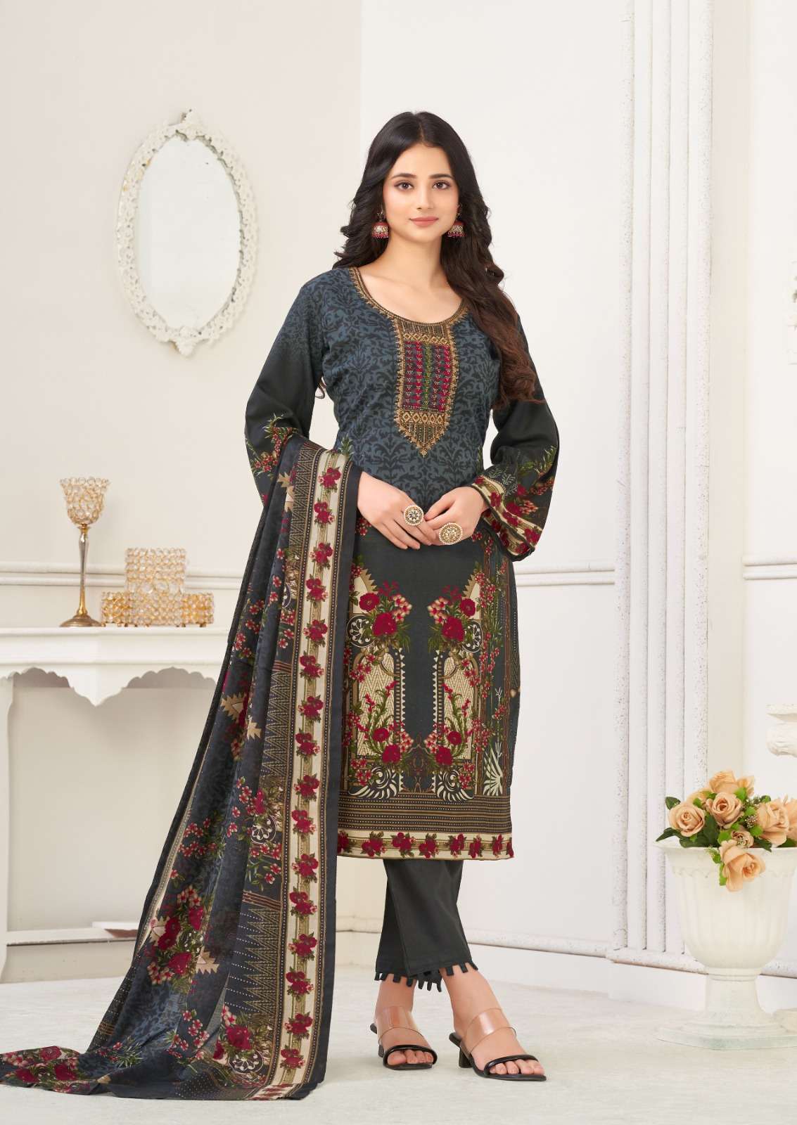 Al Karam Nairah – Dress Material