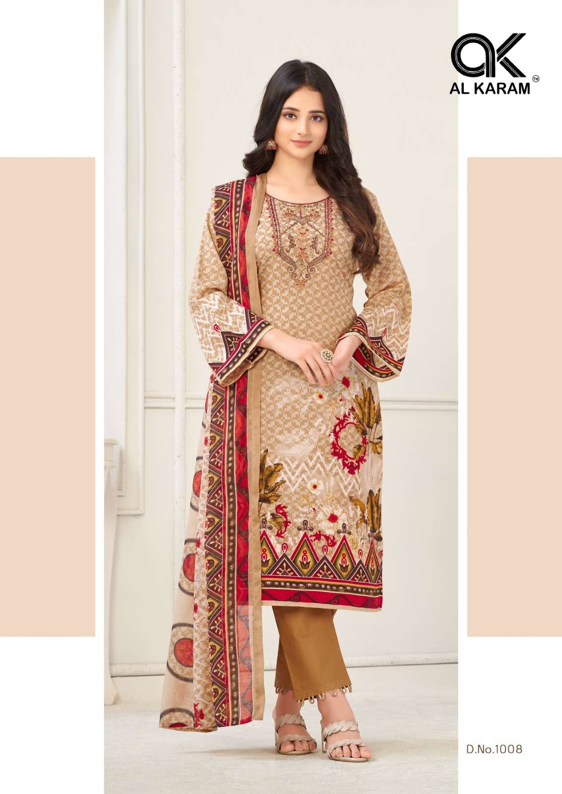 Al Karam Nairah – Dress Material