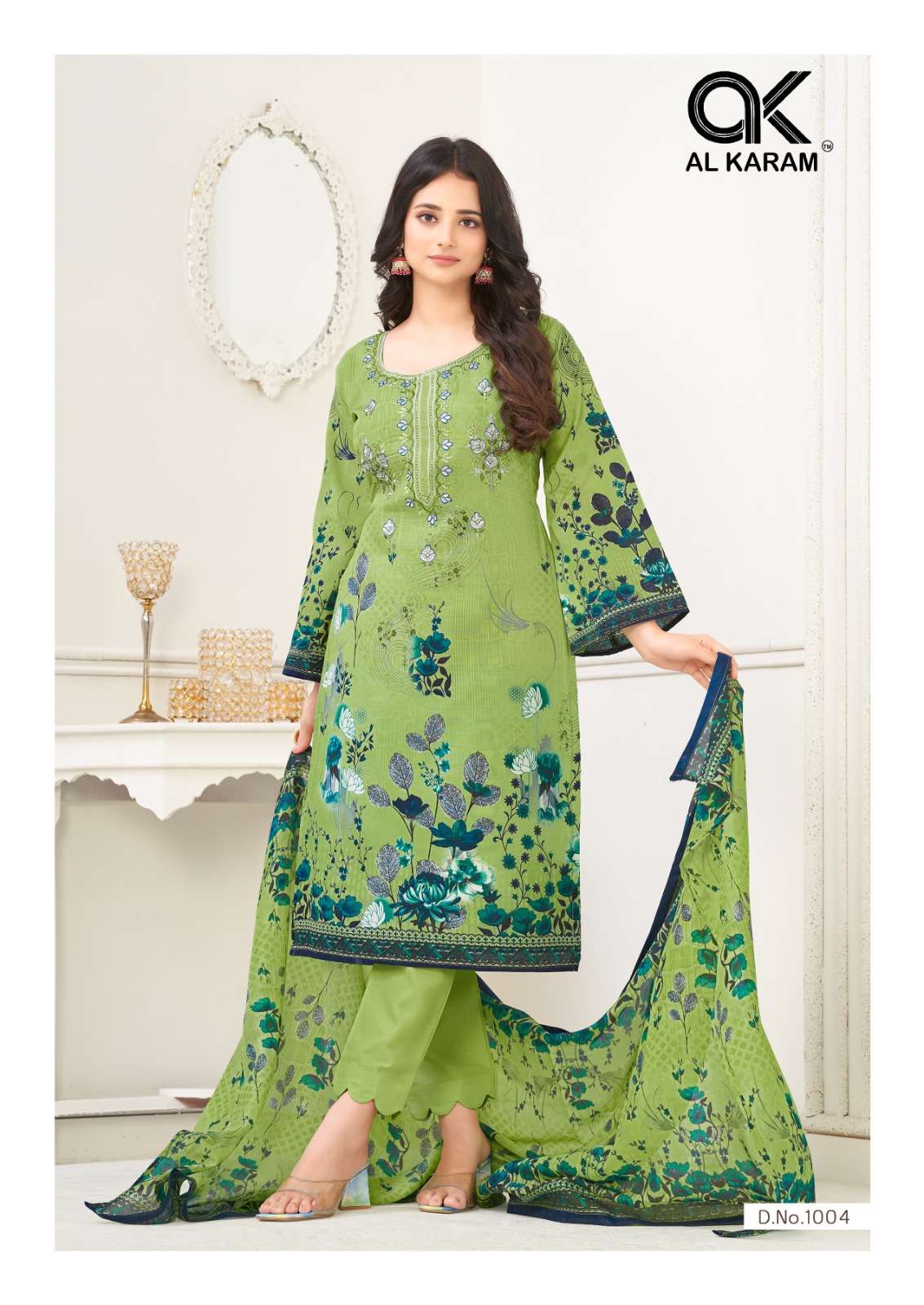 Al Karam Nairah – Dress Material