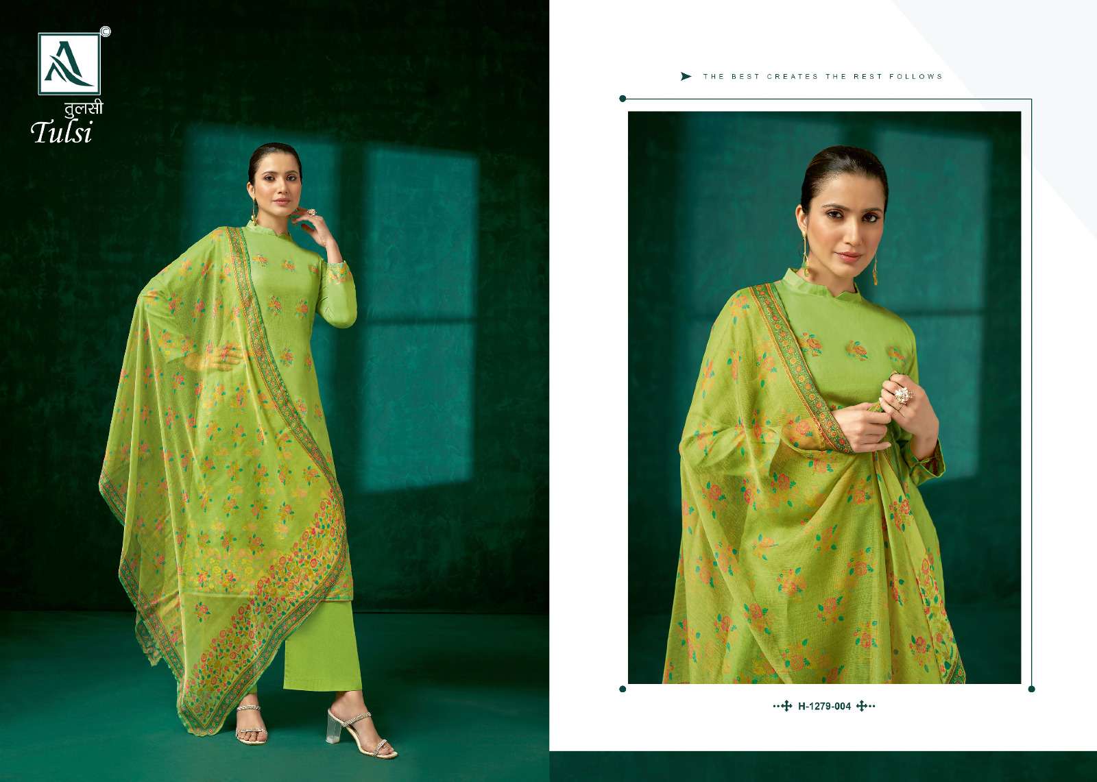 Alok Suit TULSI salwar kameez Wholesale catalog