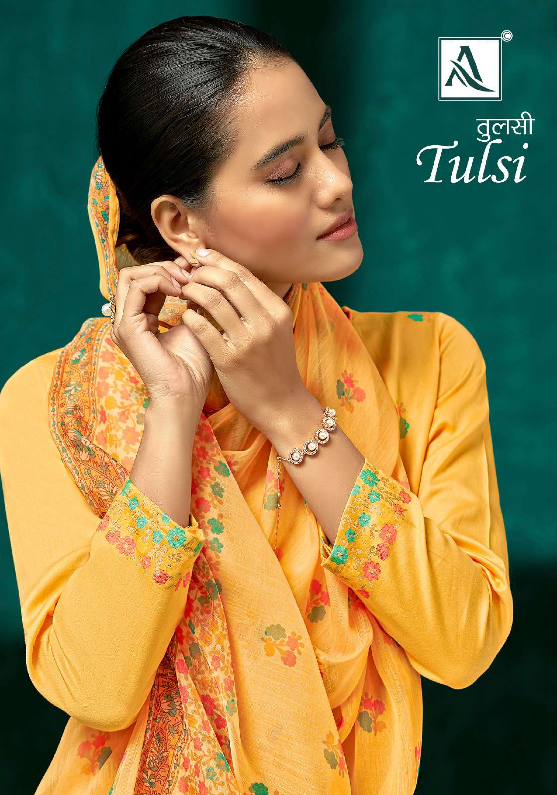 Alok Suit TULSI salwar kameez Wholesale catalog