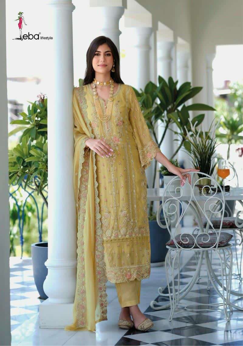 Anaya Soft organza emboidery work Salwar Kameez Wholesale catalog