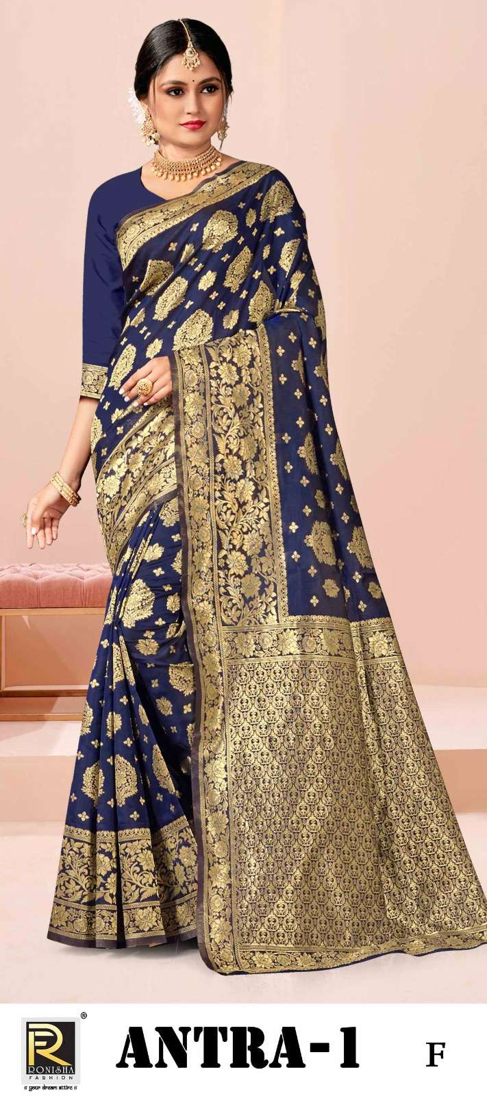 ANTRA  BY RONISHA SAREE SILK FABRICS SUPER HIT COLLECTION 