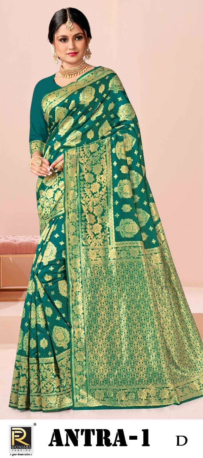 ANTRA  BY RONISHA SAREE SILK FABRICS SUPER HIT COLLECTION 