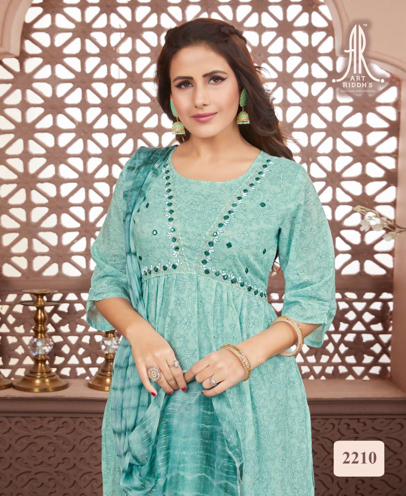 Art Ridh 2210 Nayra cut Kurti Wholesale catalog