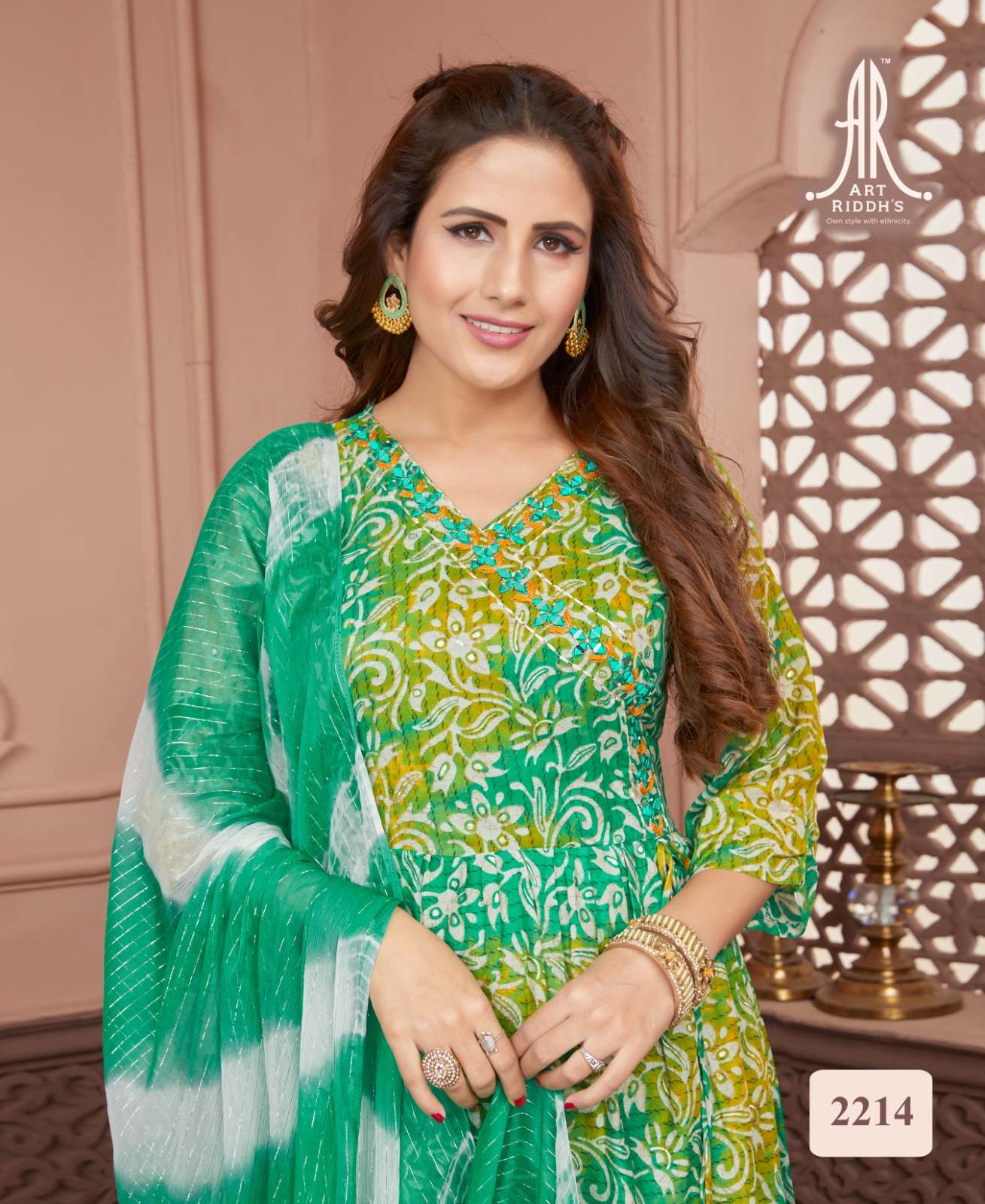 Art Ridh 2214 Nayra cut Kurti Wholesale catalog