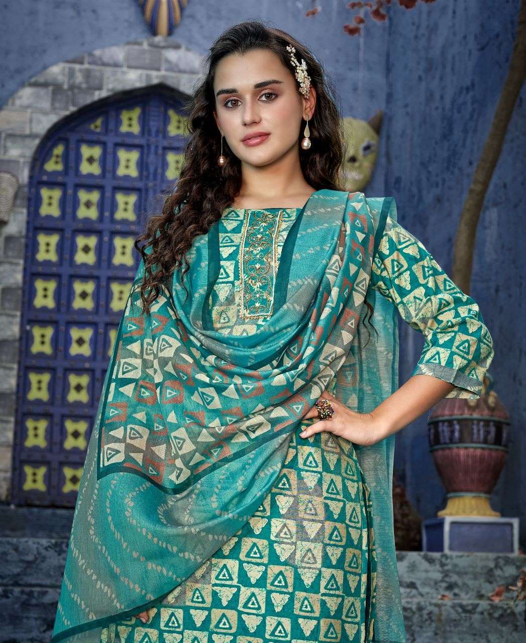 Artriddh Present New Vol - 9 Top Bottom Dupatta Designer Kurtis Wholesale catalog