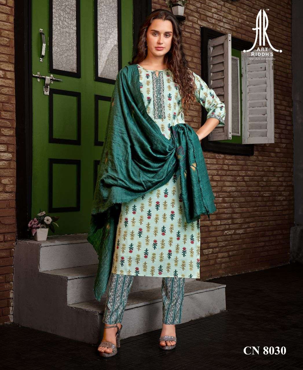 Artriddh Present New Vol - 1 Top Bottom Dupatta Designer Kurtis Wholesale catalog