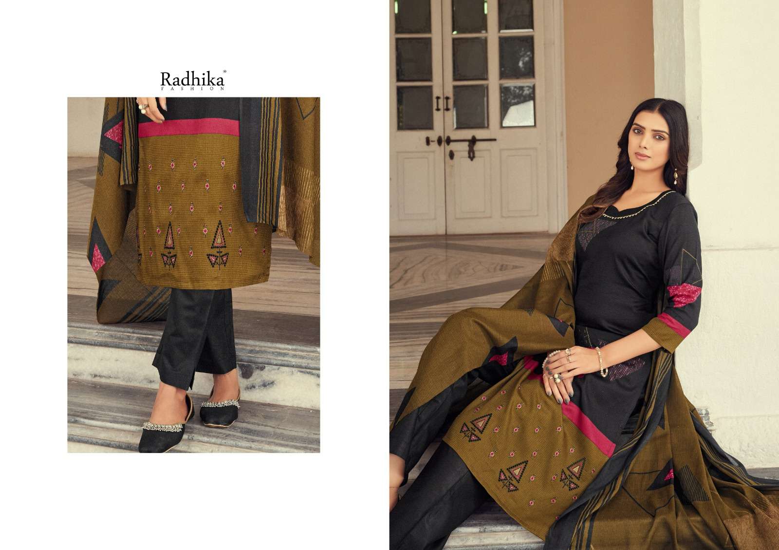 Azara MARIA cotton Dress Materials Wholesale catalog