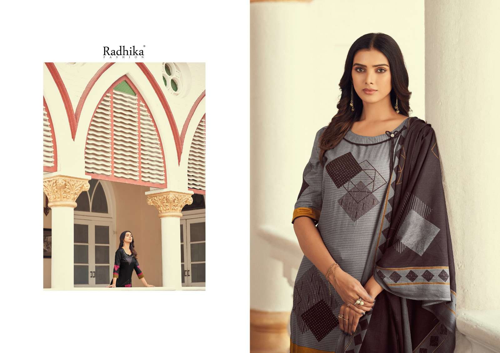 Azara MARIA cotton Dress Materials Wholesale catalog