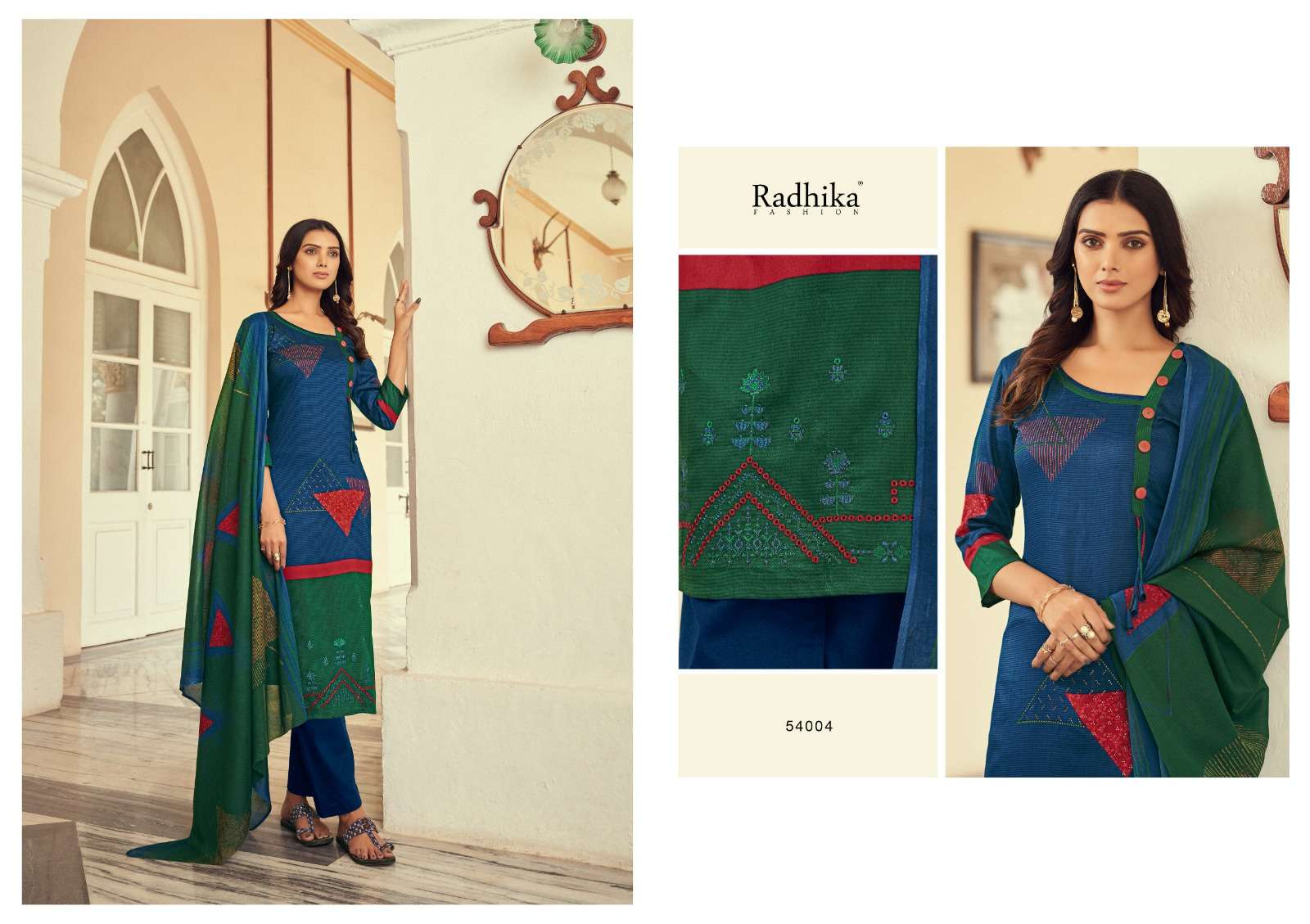 Azara MARIA cotton Dress Materials Wholesale catalog