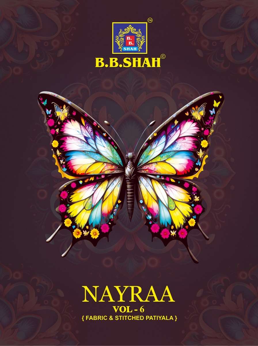 B.B Shah Nayraa Vol-6 – Dress Material