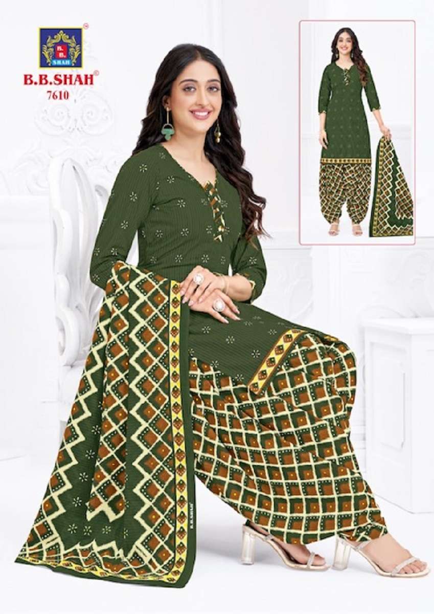B.B Shah Nayraa Vol-6 – Dress Material
