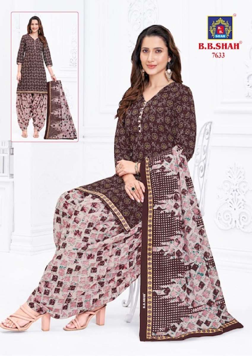 B.B Shah Nayraa Vol-6 – Dress Material