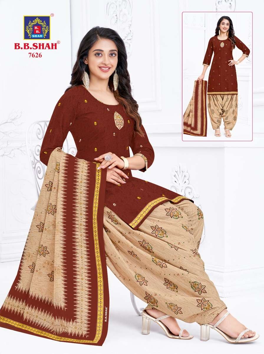 B.B Shah Nayraa Vol-6 – Dress Material