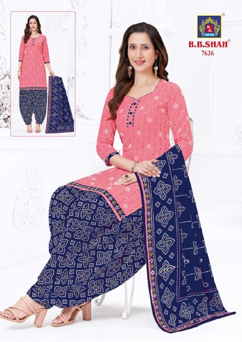 B.B Shah Nayraa Vol-6 – Dress Material