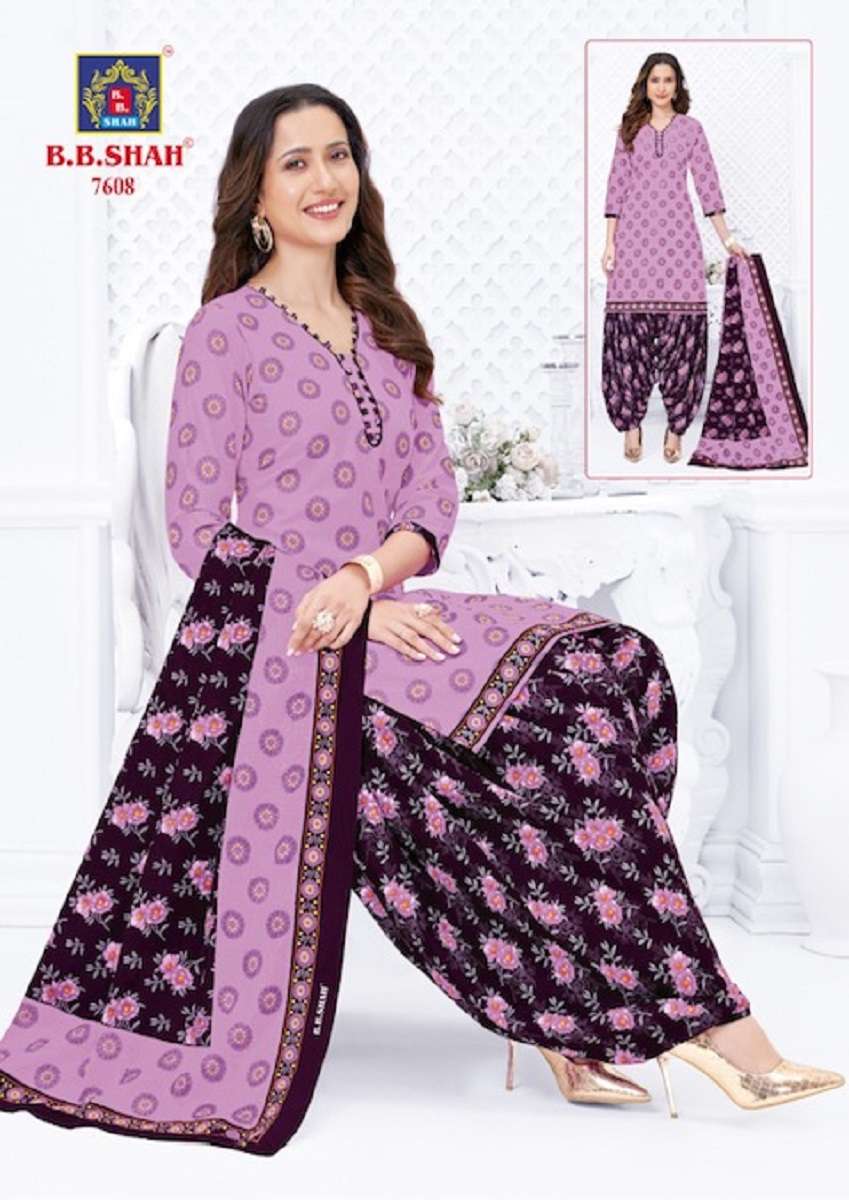 B.B Shah Nayraa Vol-6 – Dress Material