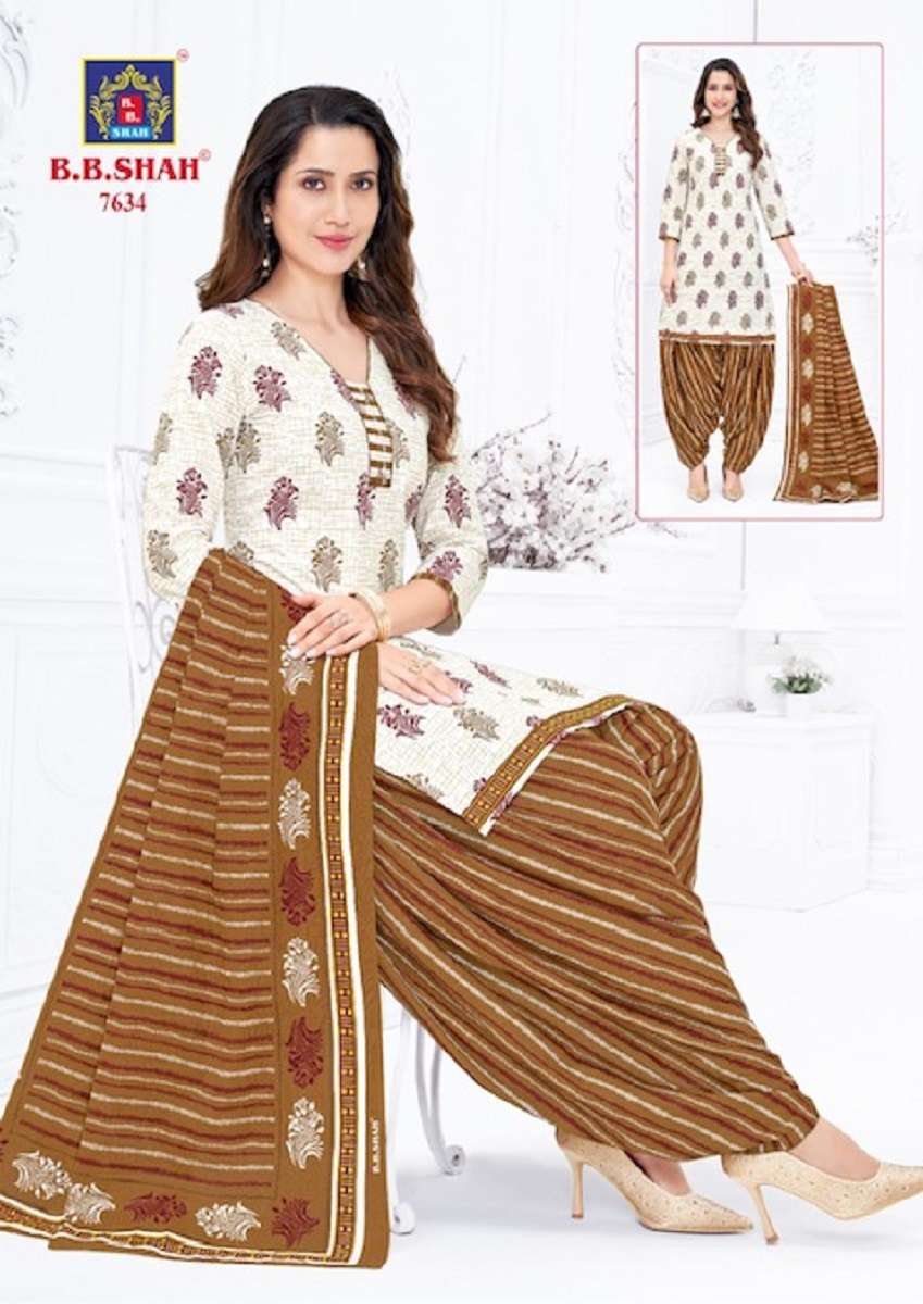B.B Shah Nayraa Vol-6 – Dress Material