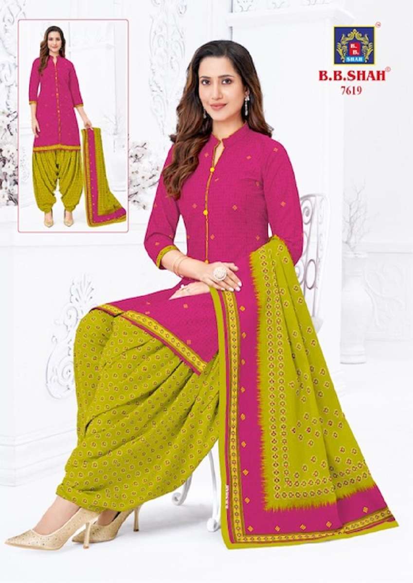 B.B Shah Nayraa Vol-6 – Dress Material