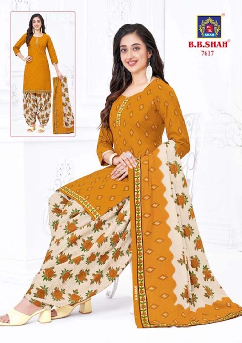 B.B Shah Nayraa Vol-6 – Dress Material