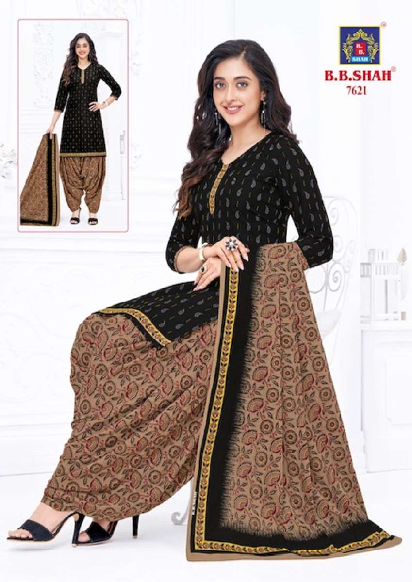 B.B Shah Nayraa Vol-6 – Dress Material