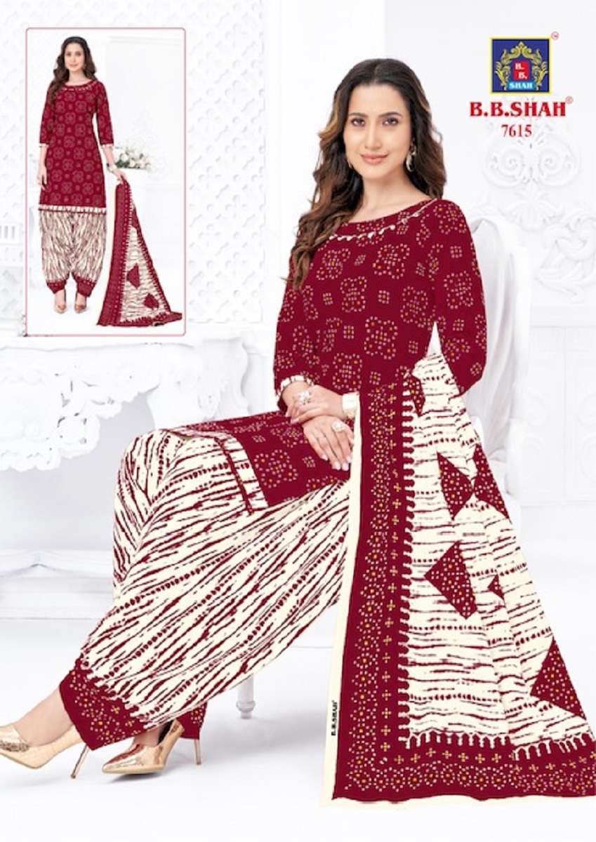 B.B Shah Nayraa Vol-6 – Dress Material