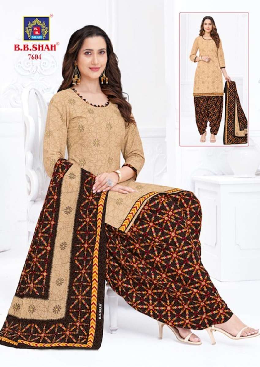 B.B Shah Nayraa Vol-6 – Dress Material