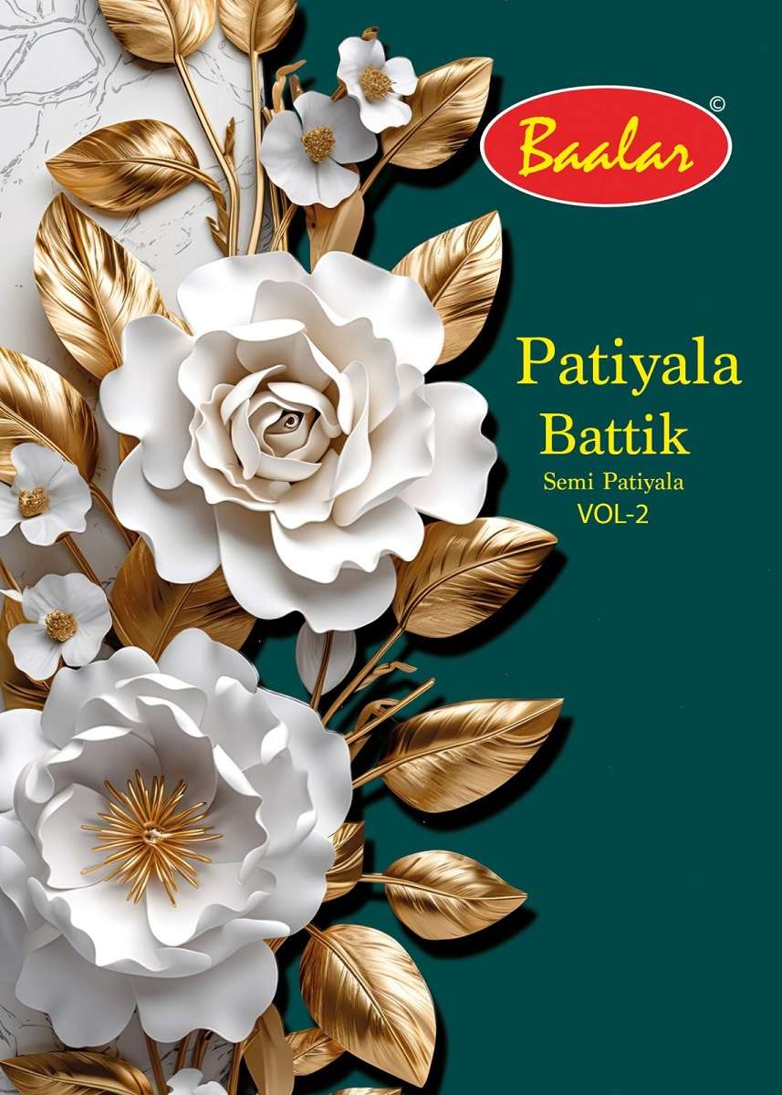 Baalar Battik Patiyala Special Vol-2 – Dress Material - Wholesale Catalog