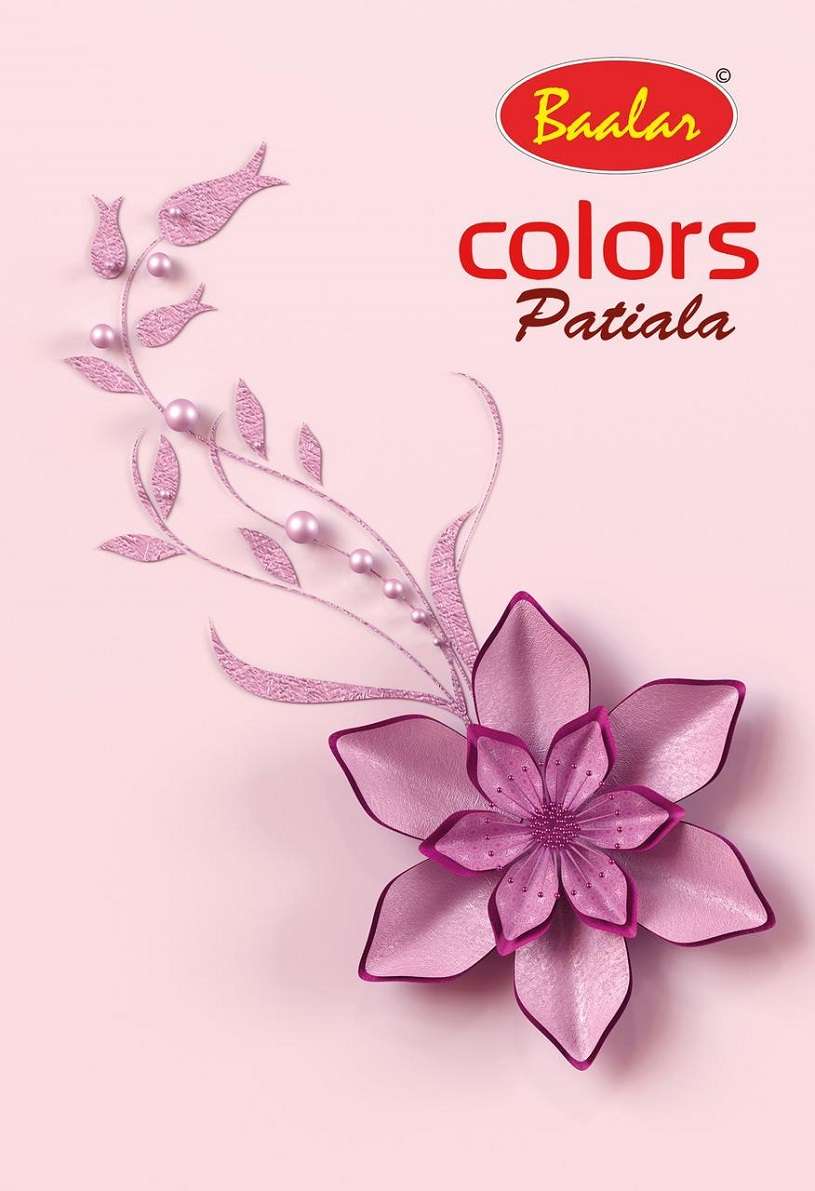 Baalar Colours Patiyala – Dress Material
